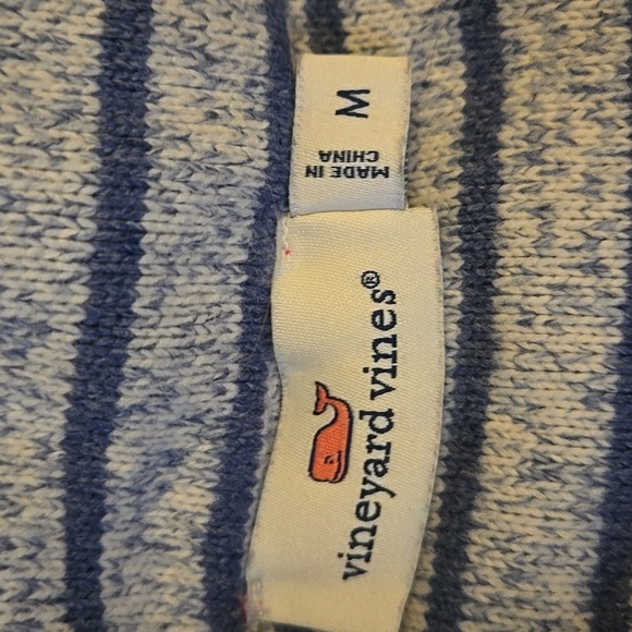 Vineyard Vines Striped 1/4 Zip Pullover Shep Shirt - Picture 12 of 15